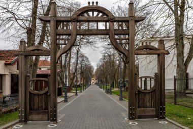 Palanga şehirdeki ağ geçidi