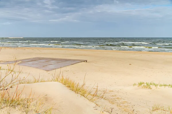 Балтійське Море Буде Приморському Курорті Паланга Литві — стокове фото