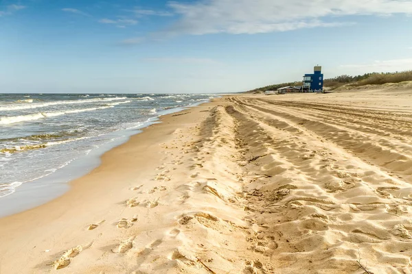 Mar Báltico Estará Orillas Del Mar Localidad Palanga Lituania — Foto de Stock