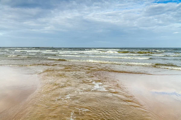 Балтийское Море Будет Приморским Курорте Паланга Литве — стоковое фото