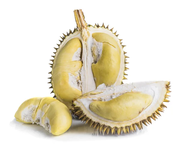 Fruta Duriana Con Deliciosa Pulpa Suave Amarilla Dorada —  Fotos de Stock