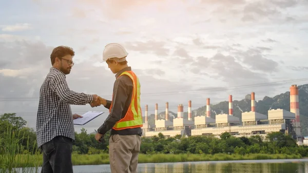 Engineering Plants Generate Electricity Mae Moh Powerplants Lampang Thailand — Stock Photo, Image