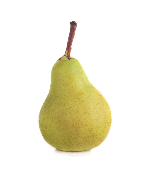 Single Pear Isolated White Background — Stock Photo, Image