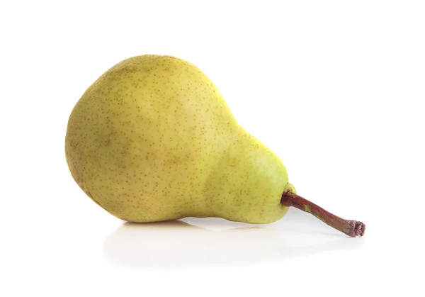 Single Pear Isolated White Background — Stock Photo, Image