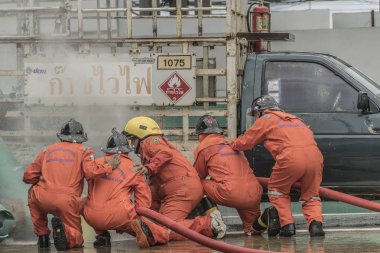 Eğitim ve uygulama yangın önleme planları, Lpg gaz depolama, 29 Ağustos 2018.