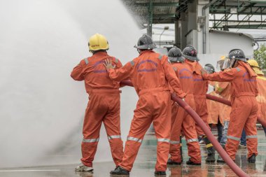Eğitim ve uygulama yangın önleme planları, Lpg gaz depolama, 29 Ağustos 2018.