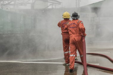 Eğitim ve uygulama yangın önleme planları, Lpg gaz depolama, 29 Ağustos 2018.