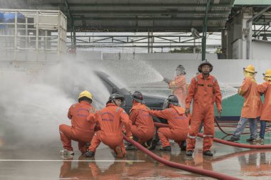Eğitim ve uygulama yangın önleme planları, Lpg gaz depolama, 29 Ağustos 2018.