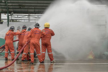 Eğitim ve uygulama yangın önleme planları, Lpg gaz depolama, 29 Ağustos 2018.