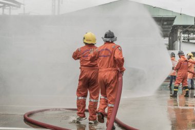 Eğitim ve uygulama yangın önleme planları, Lpg gaz depolama, 29 Ağustos 2018.