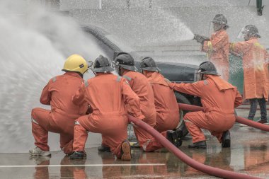 Eğitim ve uygulama yangın önleme planları, Lpg gaz depolama, 29 Ağustos 2018.