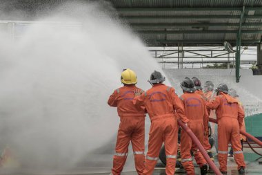Eğitim ve uygulama yangın önleme planları, Lpg gaz depolama, 29 Ağustos 2018.