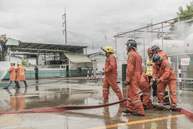 Eğitim ve uygulama yangın önleme planları, Lpg gaz depolama, Au