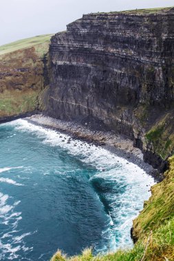 Moher kayalıklarla manzara, İrlanda, Europe