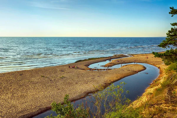 Saulkrasti, Łotwa — Zdjęcie stockowe