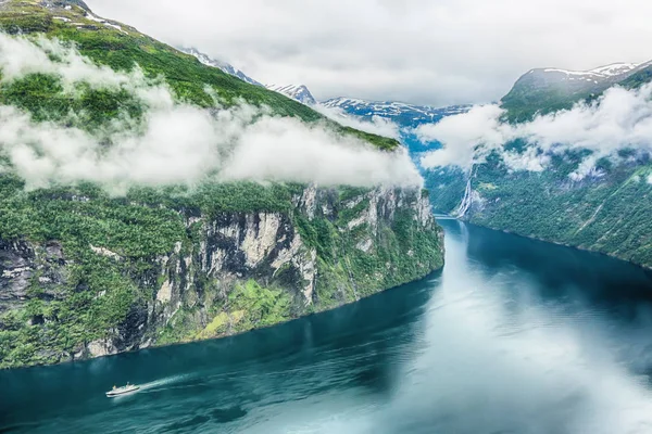 Fiord geiranger — Zdjęcie stockowe