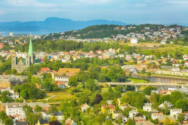 Yaz aylarında Trondheim 