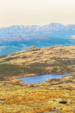 Innerdalen, Norway bölgesindeki dağlar 