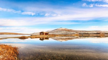 Oppdal, Norveç'te dağlara düşmek 
