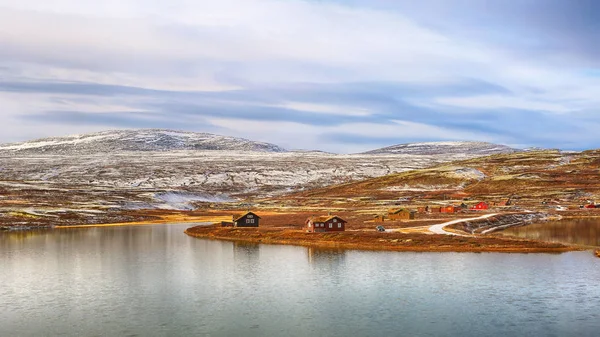 Lago Masingtjoenna, Noruega — Fotografia de Stock