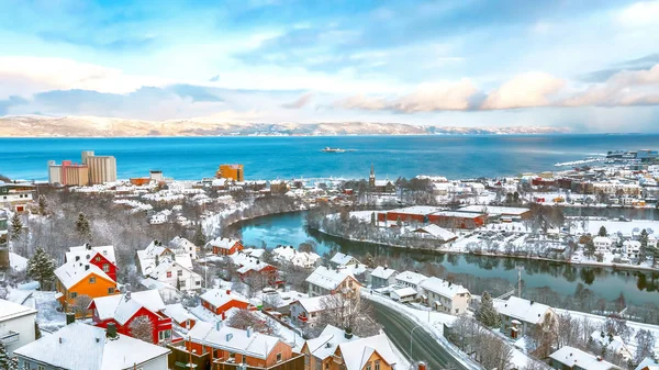 Kışın Trondheim 