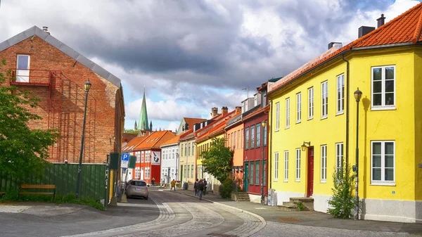 Bakklandet, Trondheim — Stockfoto
