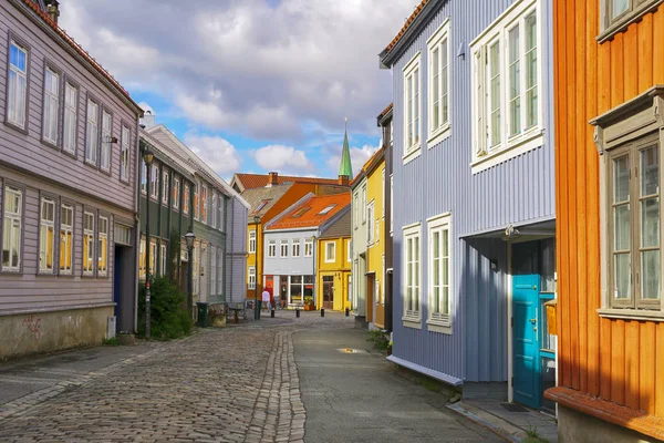 Bakklandet, Trondheim — Stockfoto