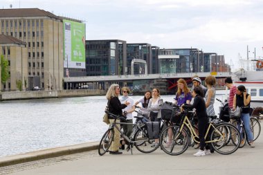 Kopenhag 'da bisycle Tour 