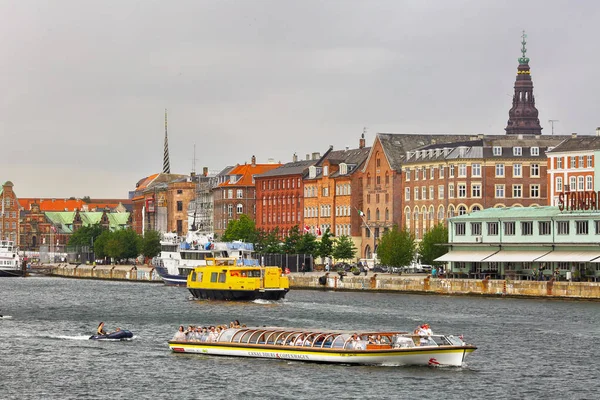 Straße havnegade, Kopenhagen — Stockfoto