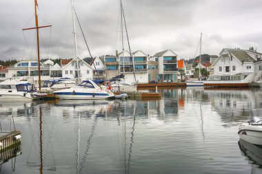 Norveç'in Skudeneshavn kasabası