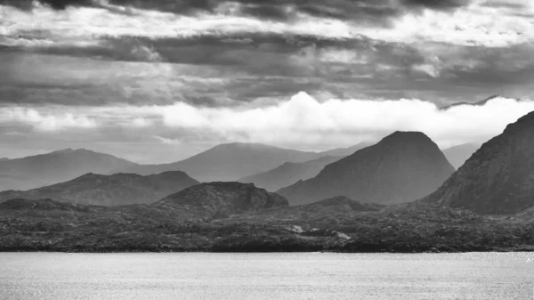 Brufjord, B & W — Fotografia de Stock