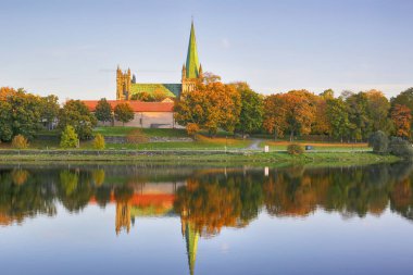 Trondheim' da sonbahar, Norveç 