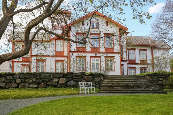 Norveç 'in Trondheim kentindeki Ringve Müzik Müzesi' nin binası 