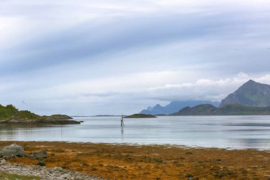 Norveç Sahil Hattı, Lofoten Adaları manzarası 
