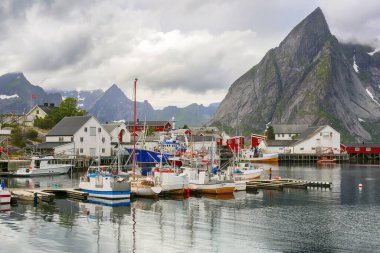 Hamnoeya 'daki Marina Norveç' in Lofoten adalarında yer almaktadır. 