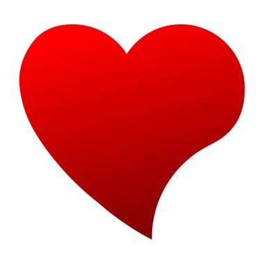 Beyaz arka plan üzerinde izole kırmızı kalp sınır. Aşk ve tutku kavramı. Vektör çizim Eps10 simgesi android IOS apps apk playstore aynı zamanda çok daha fazla kart Web sitesi tebrik için için