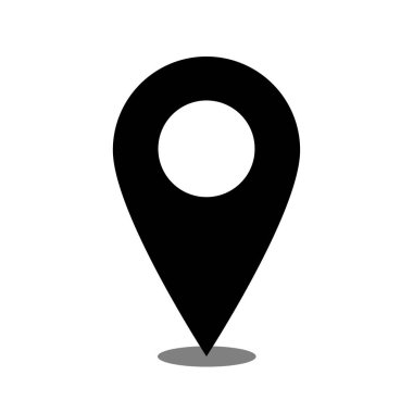 yer yer simge vektör arka plan basit pürüzsüz eps 10 haritalar android IOS apps apk için ile izole