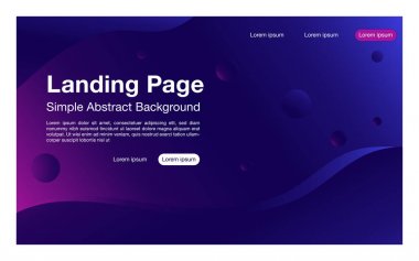 açılış sayfası basit tasarım geometrik arka plan Web sitenizin giriş promosyon için dinamik şekiller kompozisyon eyecathing kullanıcı ve veya müşteri kaydolun