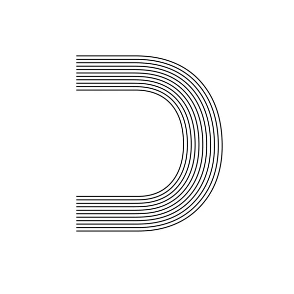 Logo Design Simple Isolé Arrière Plan Blanc Pour Entreprise Site — Image vectorielle