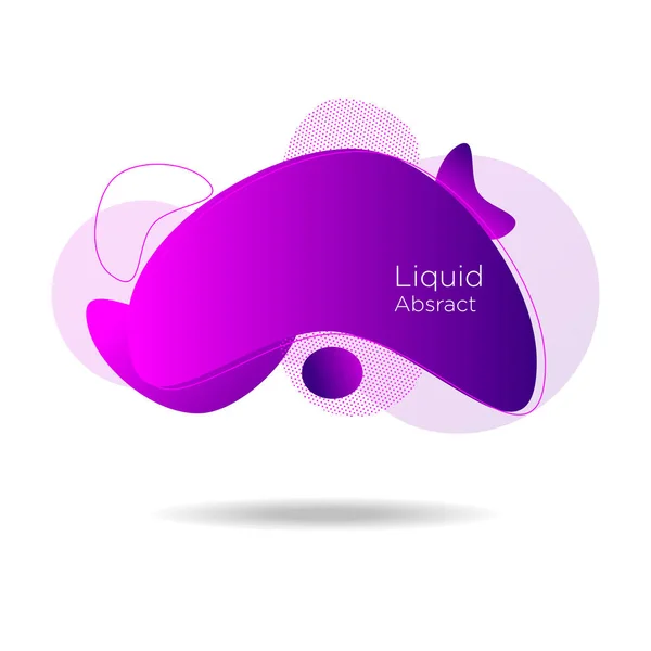 Liquid Abstract Modern Design — стоковый вектор