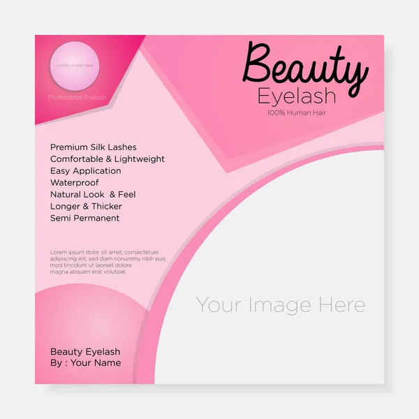 kirpik şablon sosyal medya Banner kare-02