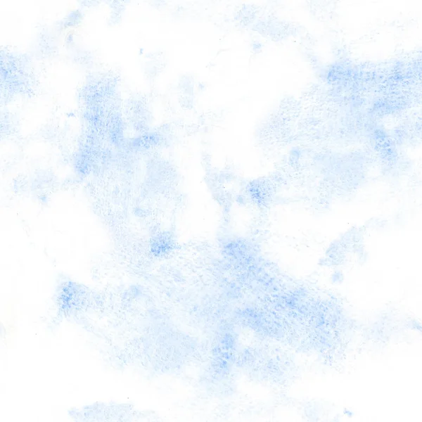Abstraktes Aquarell blauer Himmel nahtloses Muster, natürlicher Hintergrund — Stockfoto