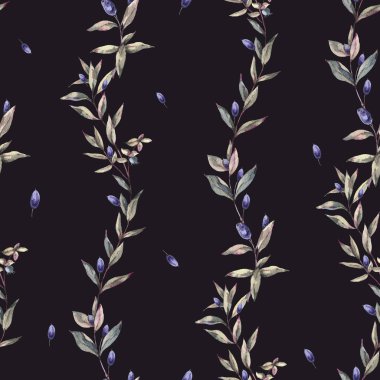 Suluboya Mersin. Gree ile Vintage Suluboya Dikişsiz Desen