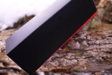 Modern smartphone Android işletim sistemine dayalı. Ayrıntılar, yakın çekim.