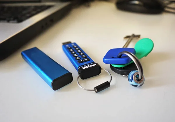 USB flash drive to store your data and multimedia files