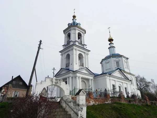 Pafnutyev Borovsky Monastery Kaluga Region Holy Place Holiday Easter Spring — Stock Photo, Image