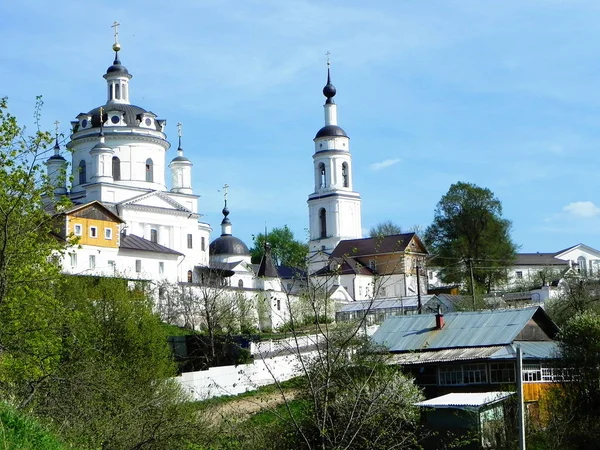 Μοναστήρι Αγίου Νικολάου Τσερνούστροβσκι Στην Περιφέρεια Καλούγκα — Φωτογραφία Αρχείου