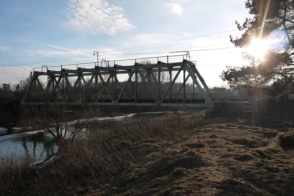 ロシア ヨーロッパの性質 の美しい風景 すべての季節の風景です 明るい冷ややかな日に 冬の森の美しさ — ストック写真