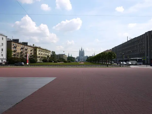 Budynki Architektura Sankt Petersburga Rosja Wspaniałe Budynki Starożytna Architektura Pięknego — Zdjęcie stockowe