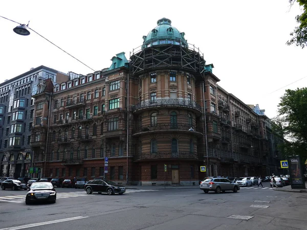 Edifici Architettura San Pietroburgo Russia Magnifici Edifici Architettura Antica Della — Foto Stock